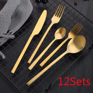 Elevate Your Dining Experience with Our Stainless Steel Cutlery Set