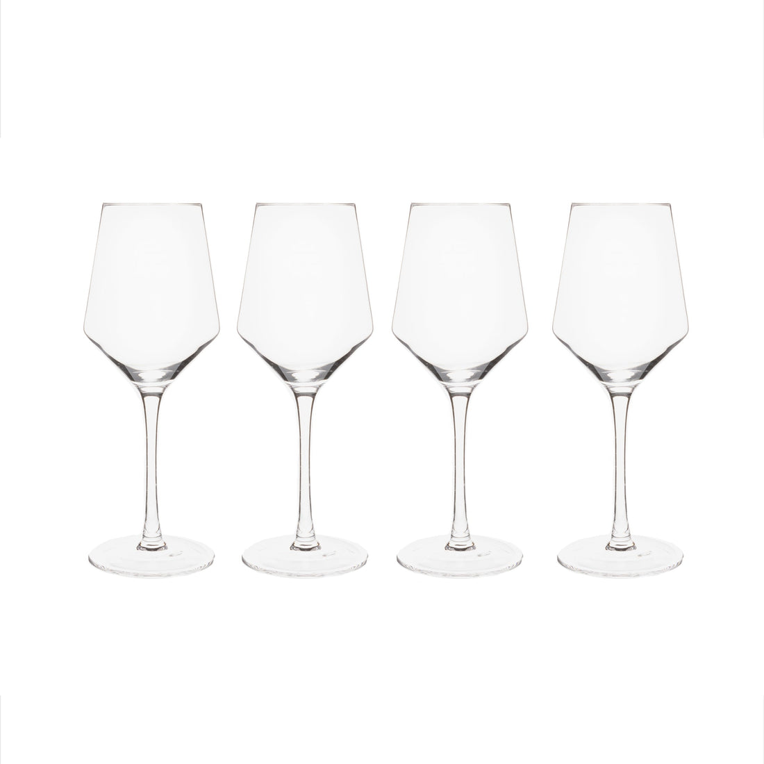 Set of 4 White Wine Glasses - 14 Oz