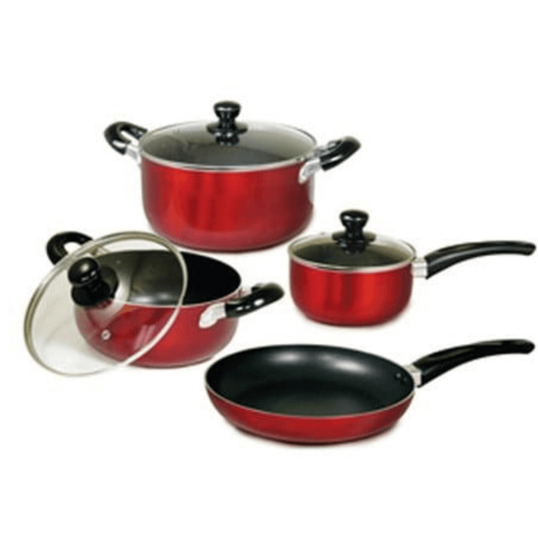 Aluminum Non-Stick Cookware Set with Bakelite