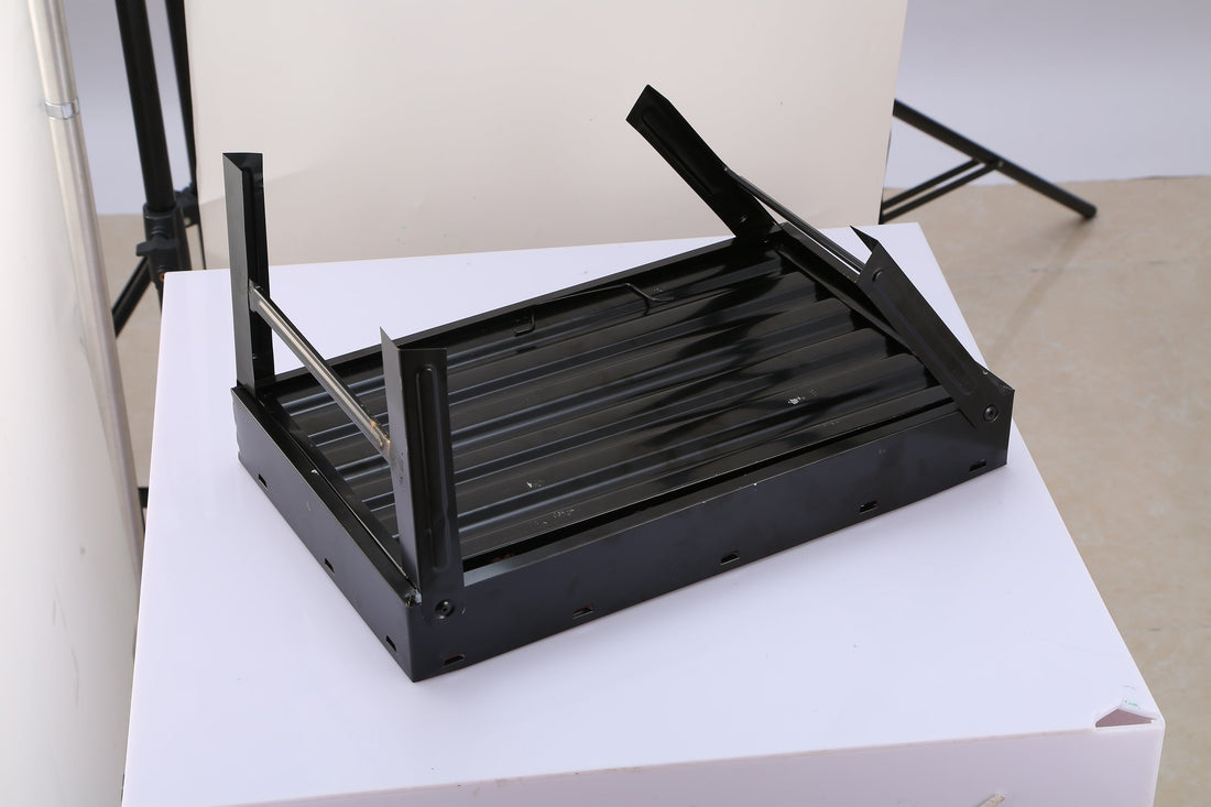1Pc Portable BBQ Foldable Charcoal Grill