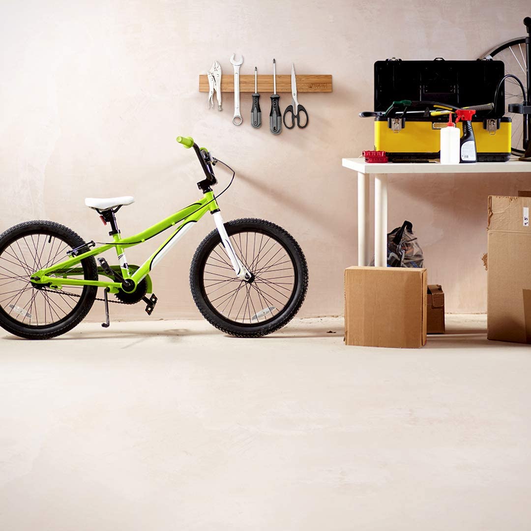 Bamboo Magnetic Knife Strip Holder