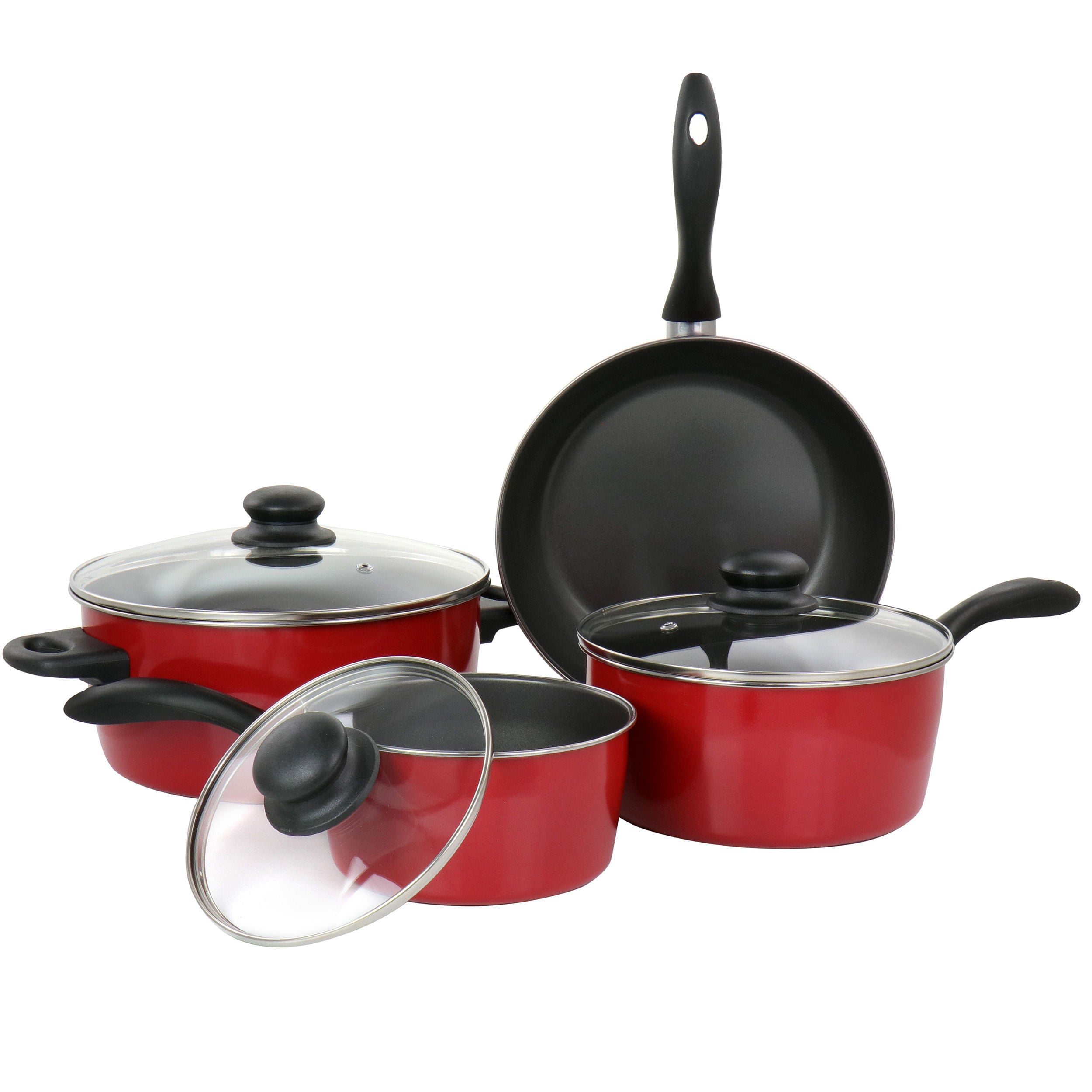 7 Piece Nonstick Carbon Steel Cookware Set