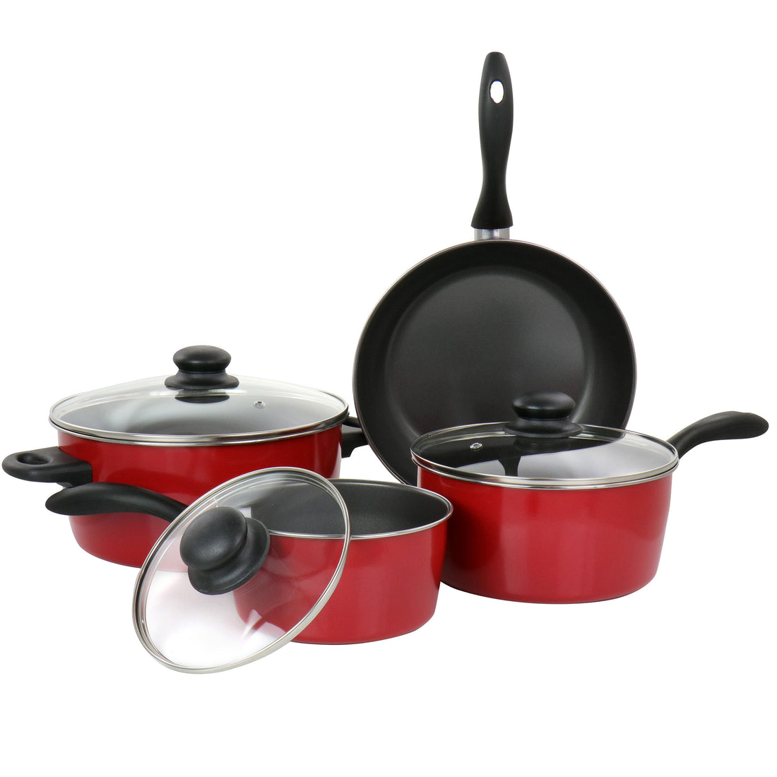 7 Piece Nonstick Carbon Steel Cookware Set