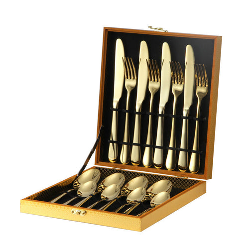 Golden Western Knife Cutlery Set