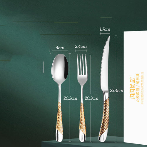 Creative Household Stainless Steel Cutlery Set