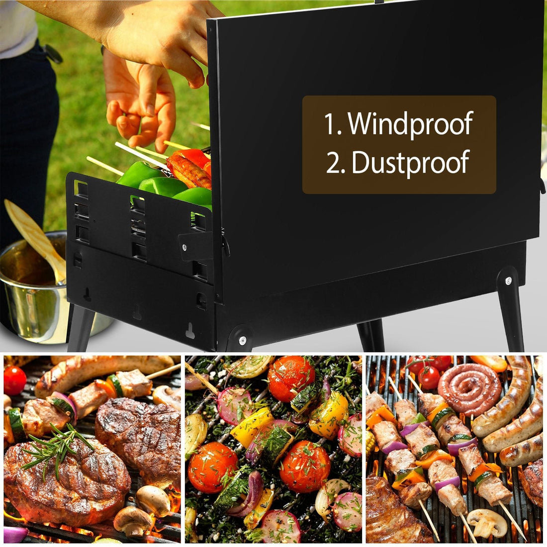 Portable Charcoal Grill