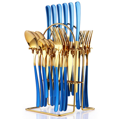 Stainless Steel Cutlery 24-piece Set