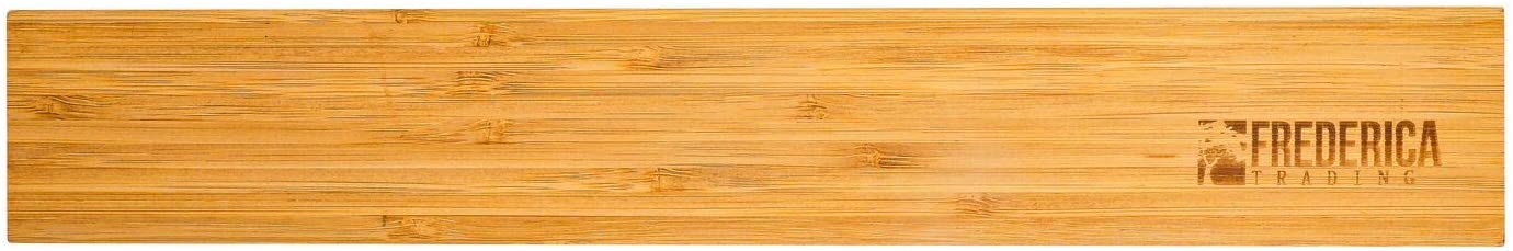 Bamboo Magnetic Knife Strip Holder