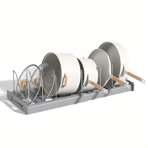 Adjustable Kitchen Storage Rack for Pots