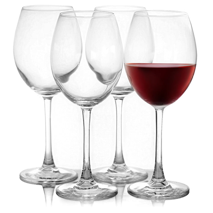 4 Piece 18.25 Ounce Bordeaux Wine Glass Set