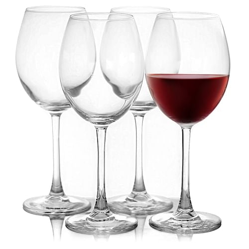 4 Piece 18.25 Ounce Bordeaux Wine Glass Set
