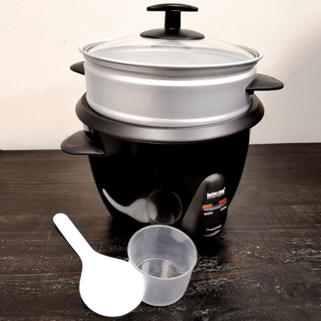 Rice Cooker with Steamer