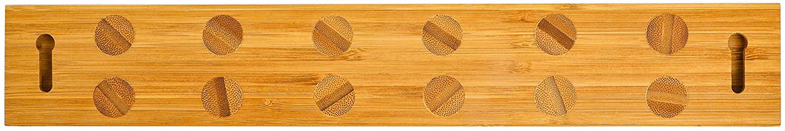 Bamboo Magnetic Knife Strip Holder