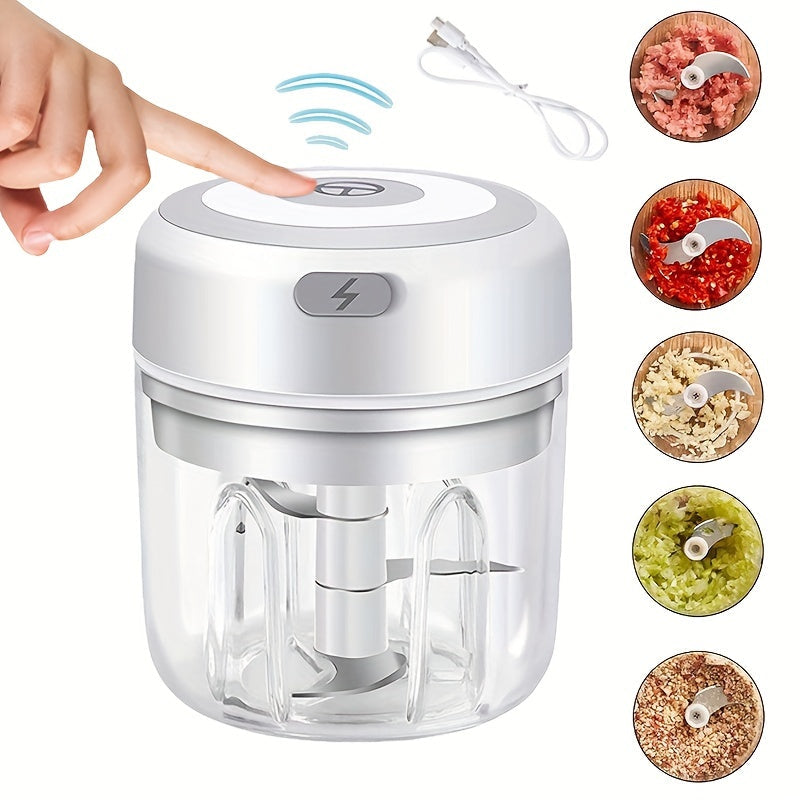 Vegetable Chopper 250ml USB Grinder