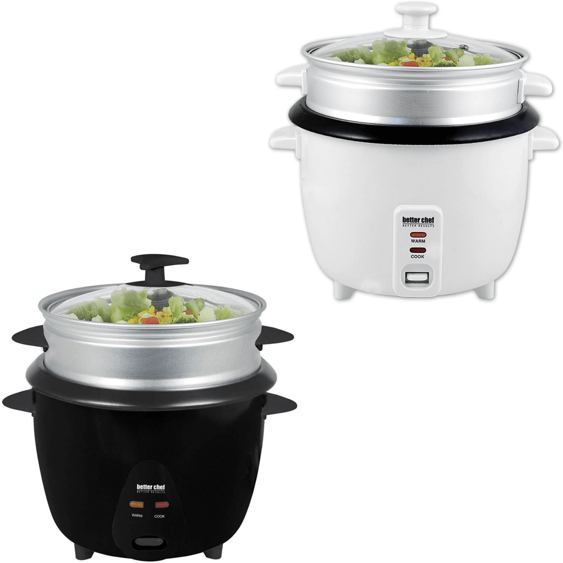 Rice Cooker with Steamer