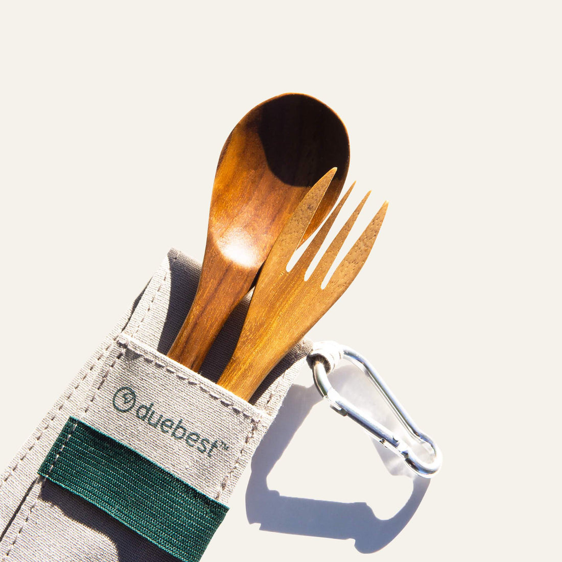 Reusable Wooden Cutlery Set