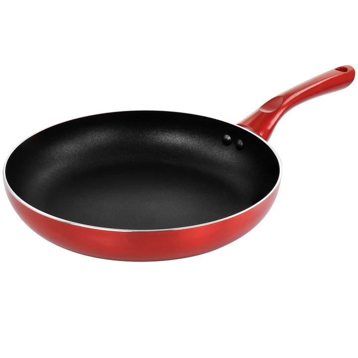 10in Silver Metallic Non Stick Fry Pan