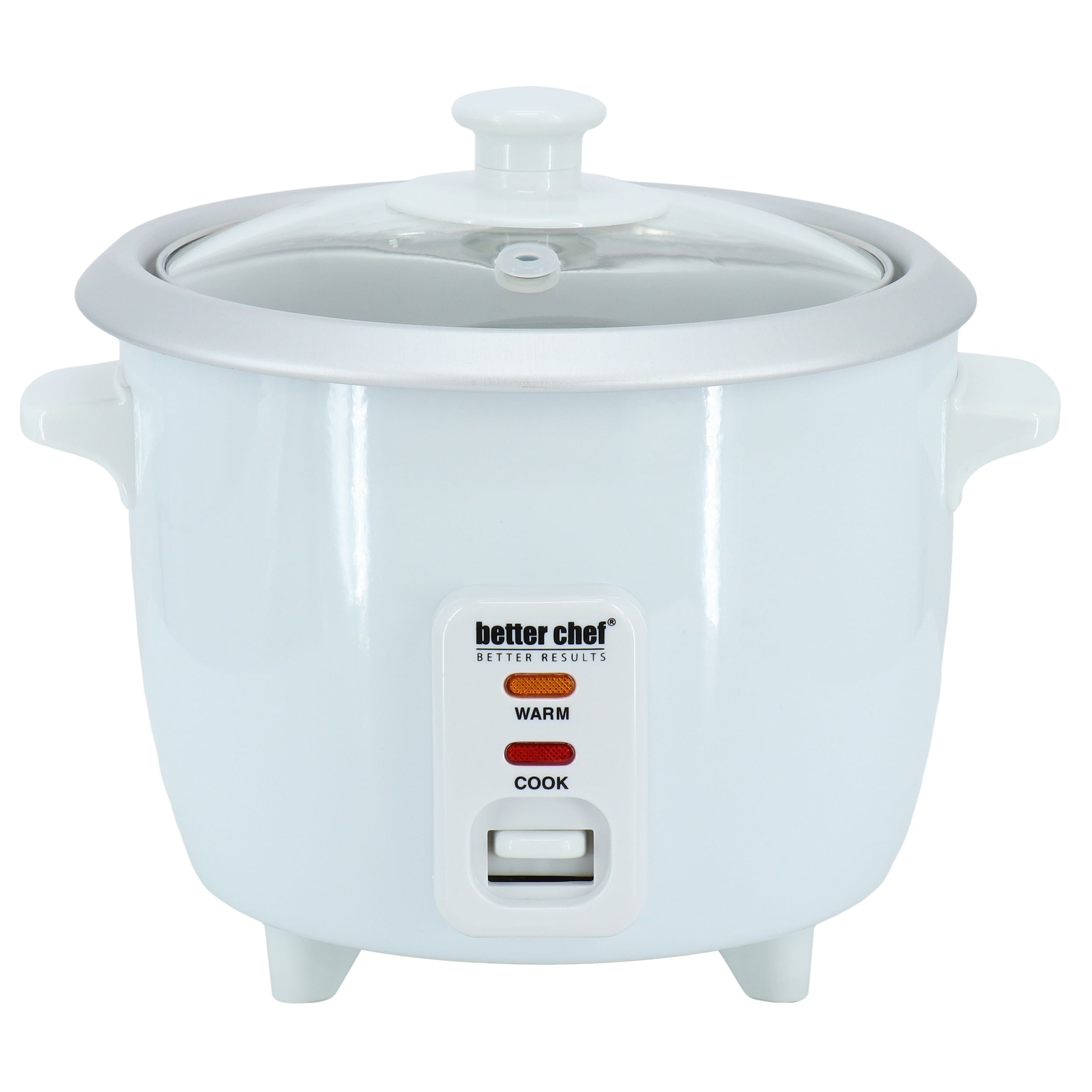 Better Chef 3 Cup Automatic Rice Cooker in White