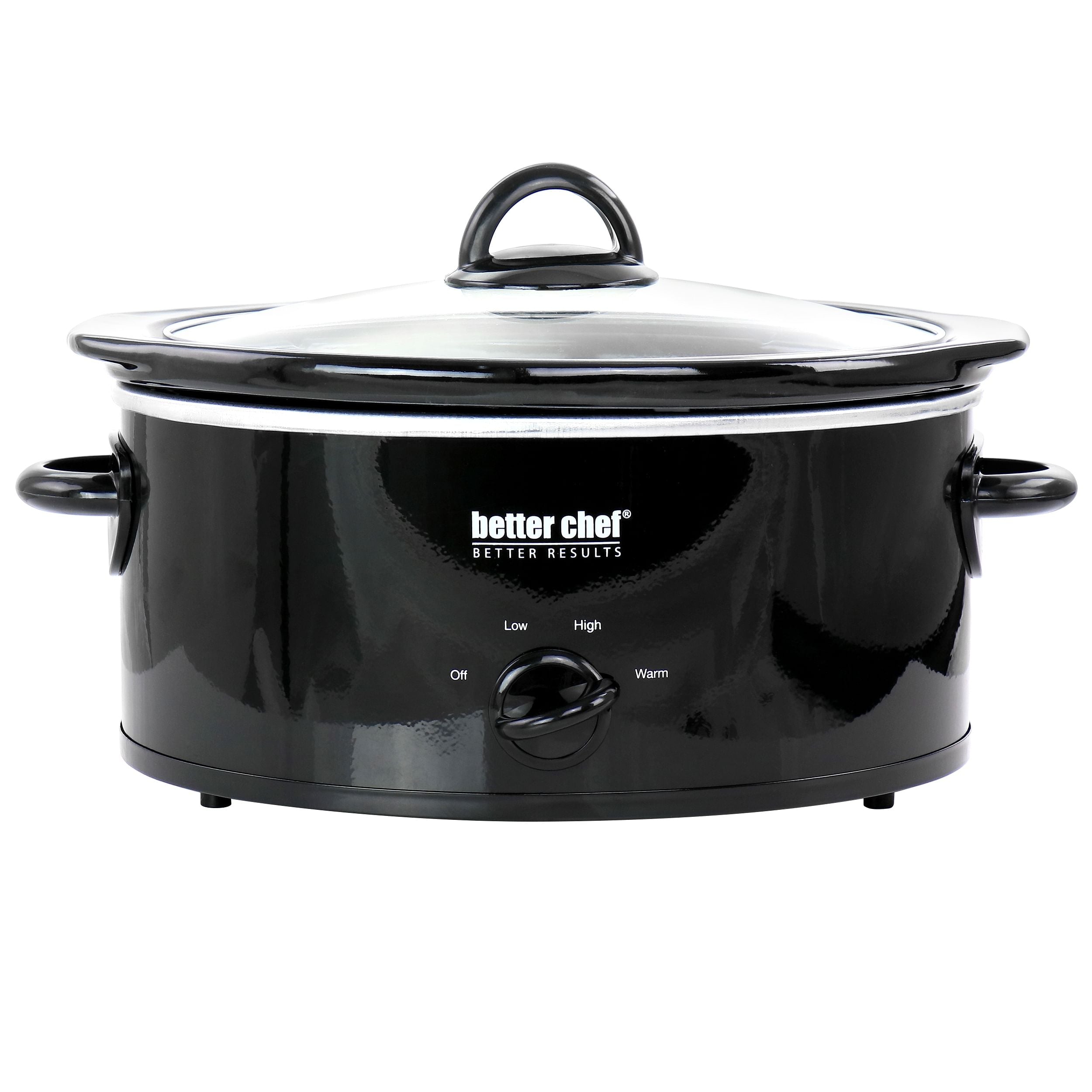 Better Chef 3 Quart Oval Slow Cooker