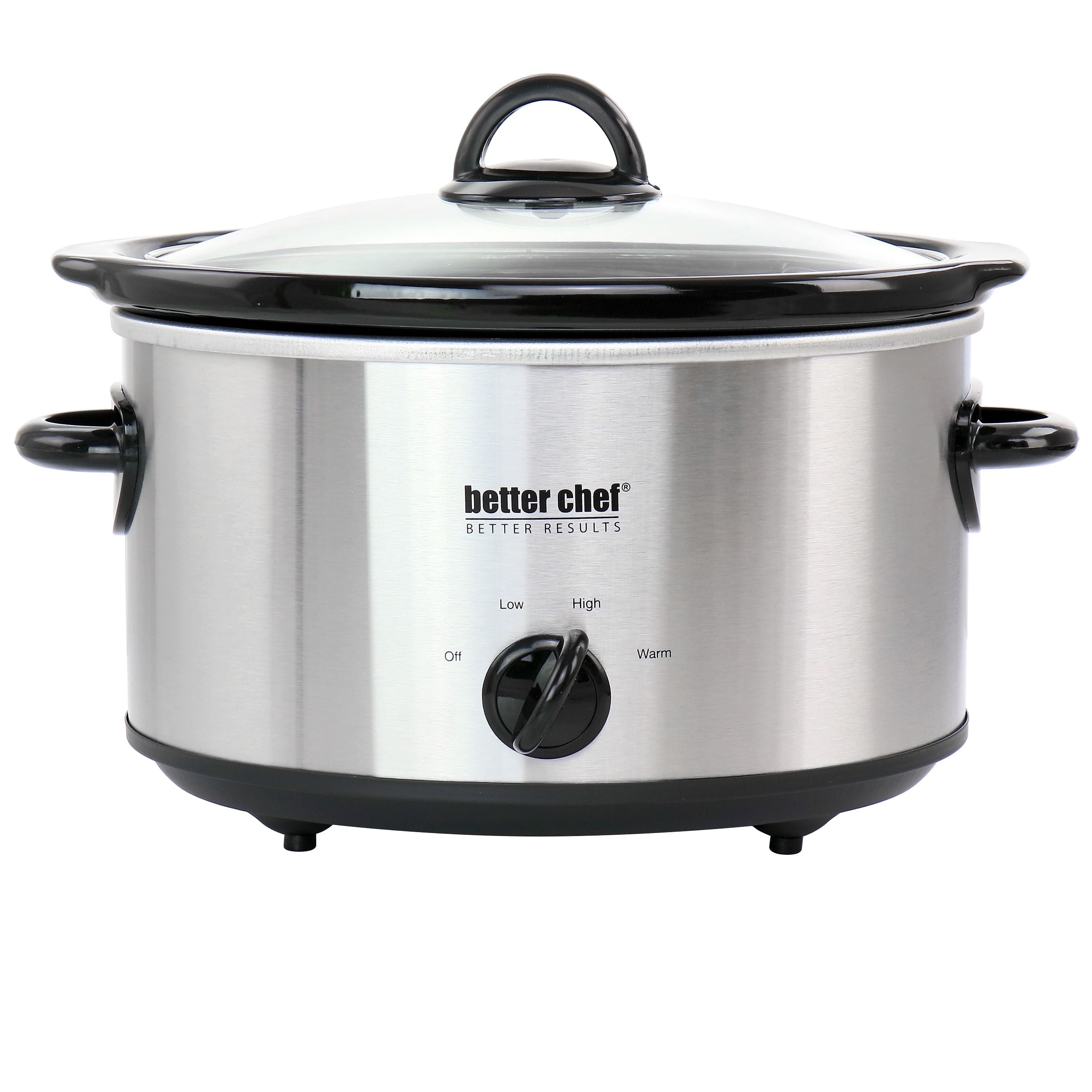 Better Chef 4 Quart Oval Slow Cooker