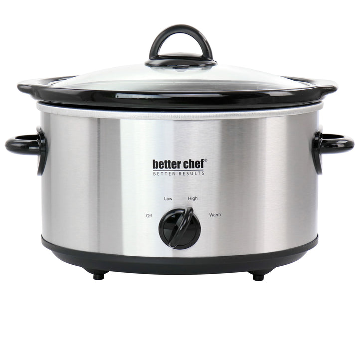 Better Chef 4 Quart Oval Slow Cooker
