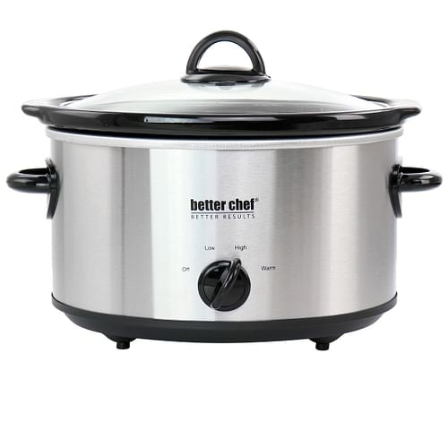 Better Chef 4 Quart Oval Slow Cooker