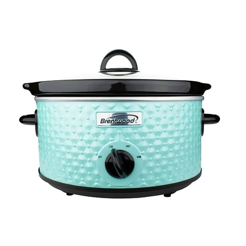 Brentwood 3.5 Quart Diamond Pattern Slow Cooker