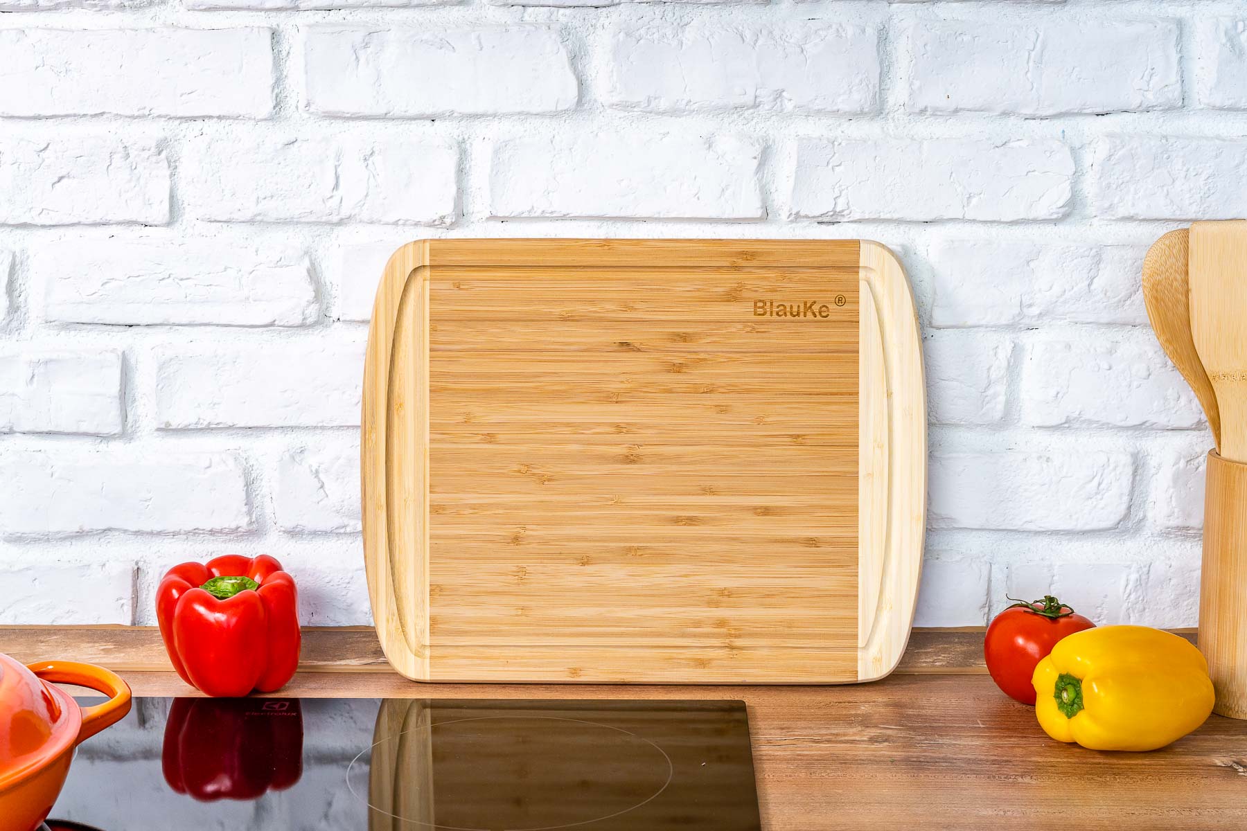 Large Wood Cutting Board for Kitchen