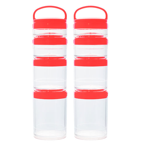 Portable Stackable Food Leak Proof Storage Containers