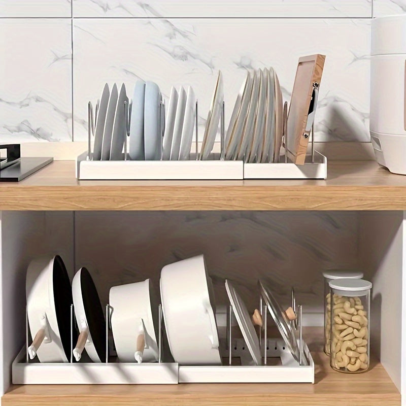 Adjustable Kitchen Storage Rack for Pots