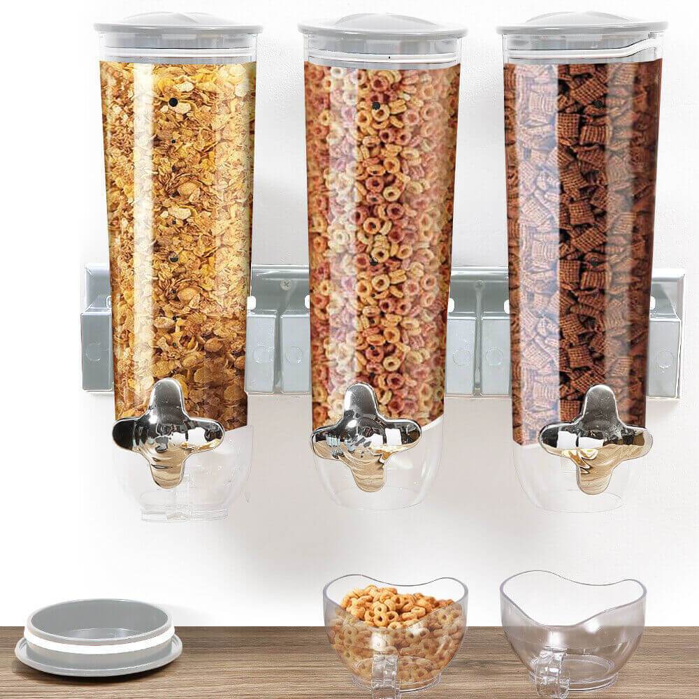 Wall Mounted Dry Food Storage Container