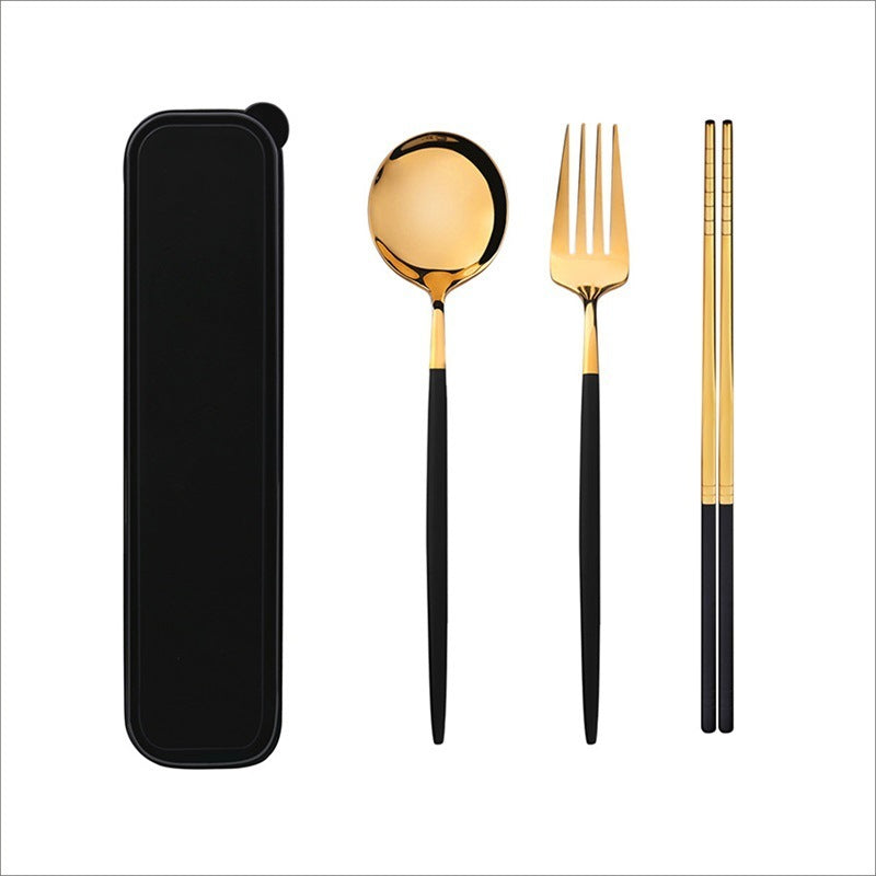 Cutlery Knife Fork Spoon Dinnerware Set With Box