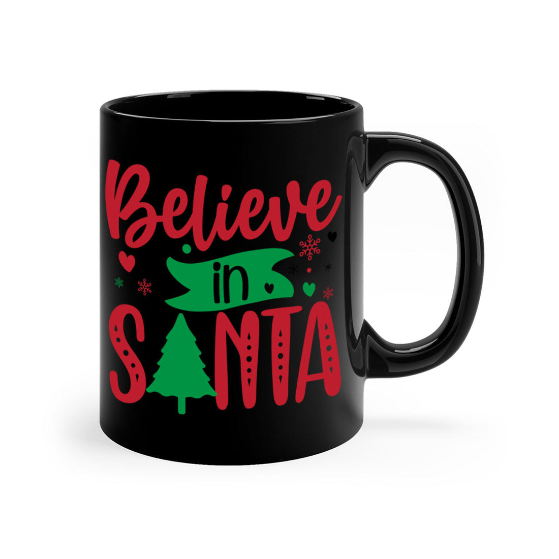 believe in santa style 74#- christmas-Mug