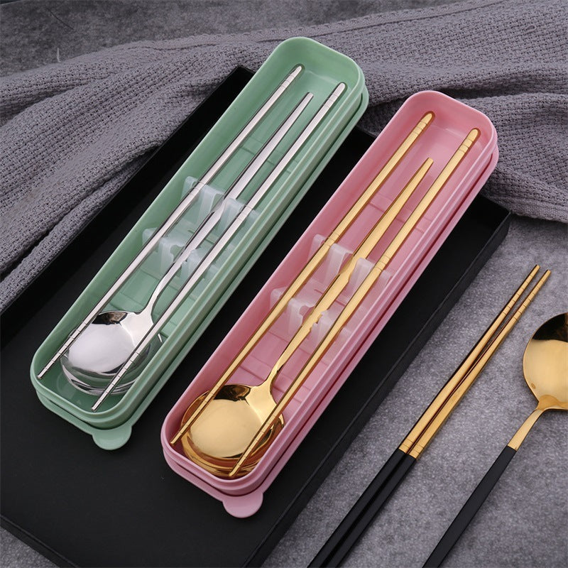Cutlery Knife Fork Spoon Dinnerware Set With Box
