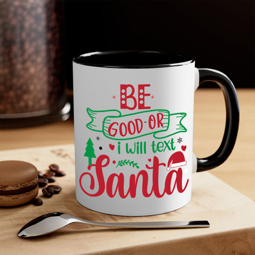 i will text santa style 61#- christmas-Mug
