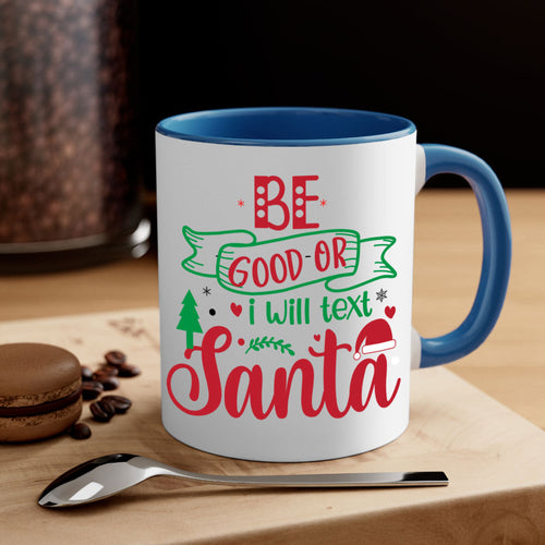 i will text santa style 61#- christmas-Mug