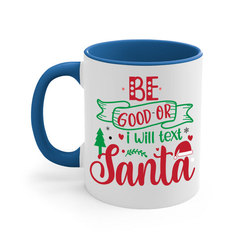 i will text santa style 61#- christmas-Mug