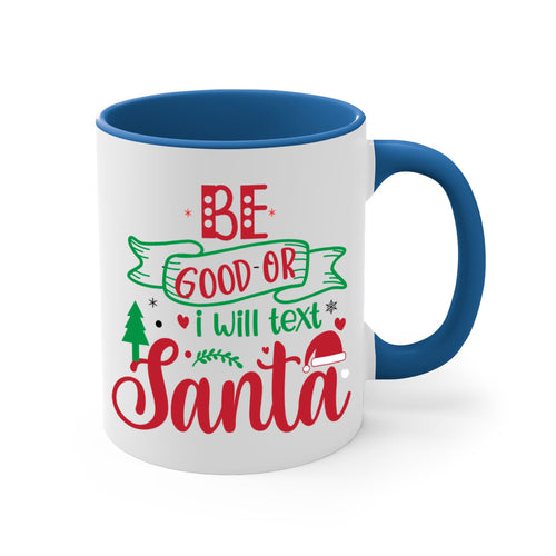 i will text santa style 61#- christmas-Mug