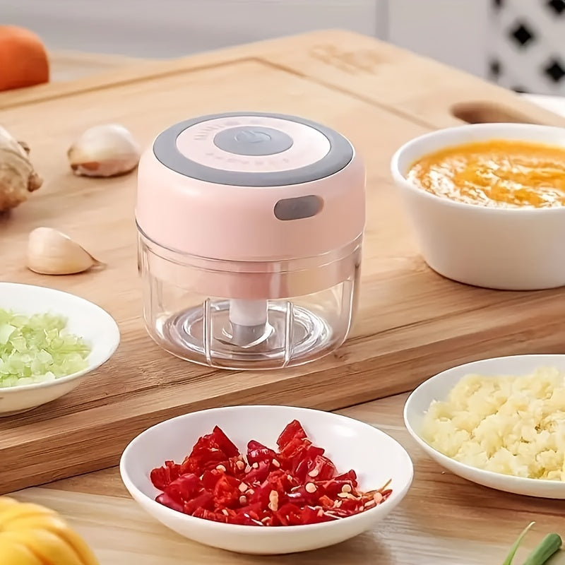 Vegetable Chopper 250ml USB Grinder
