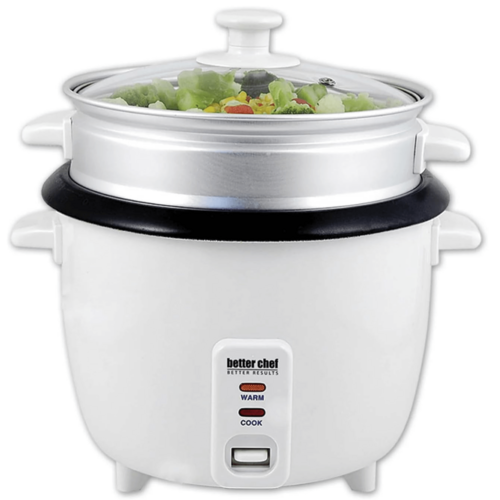 Rice Cooker with Steamer