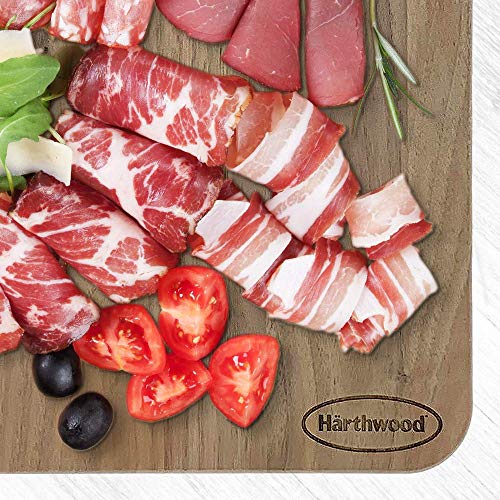 Walnut Wood Cutting Board with Handle 12"x12"