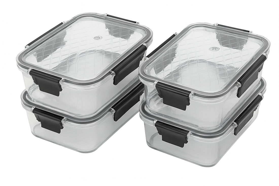 Leakproof Glass Food Storage Containers