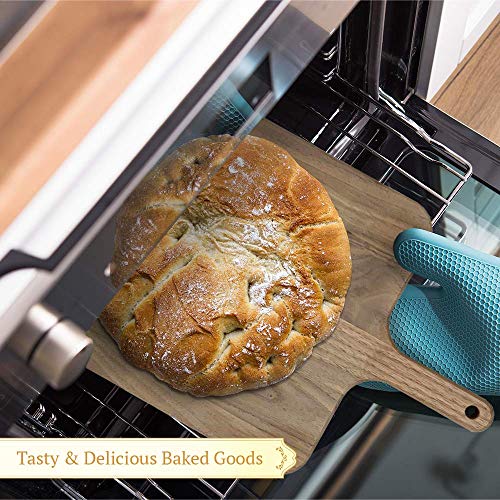 Walnut Wood Cutting Board with Handle 12"x12"