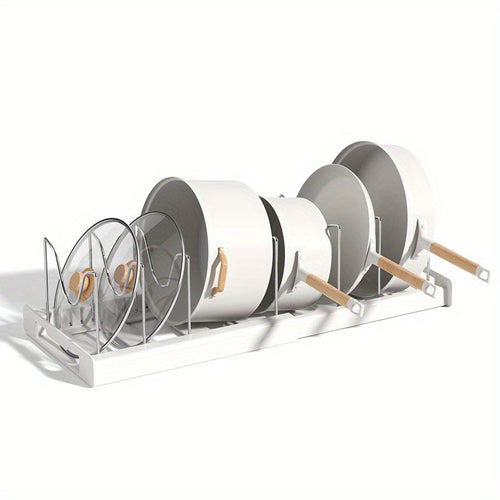 Adjustable Kitchen Storage Rack for Pots
