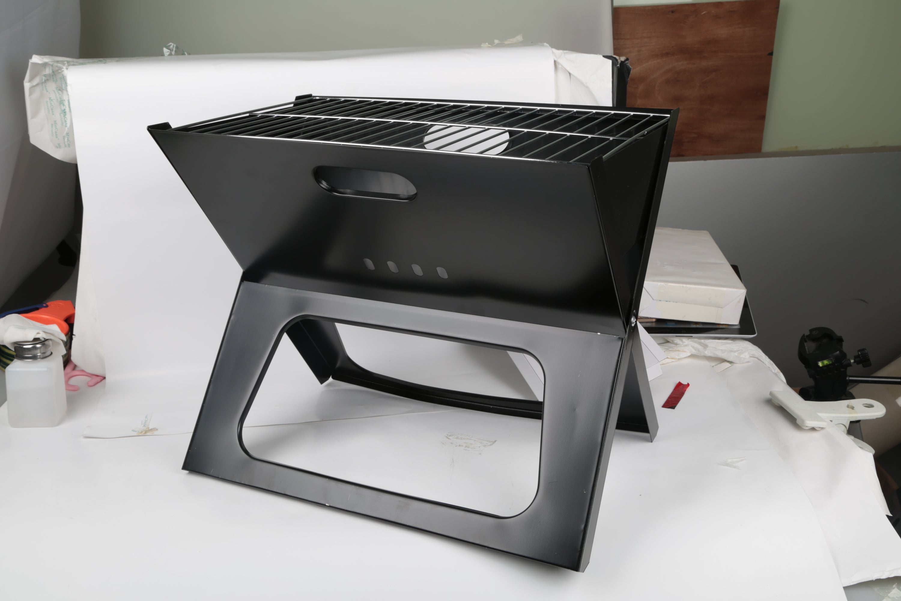 1Pc Portable BBQ Barbecue Grill