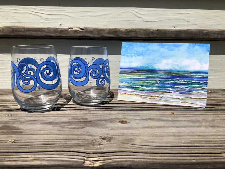 Beach Theme 3 piece Gift Set