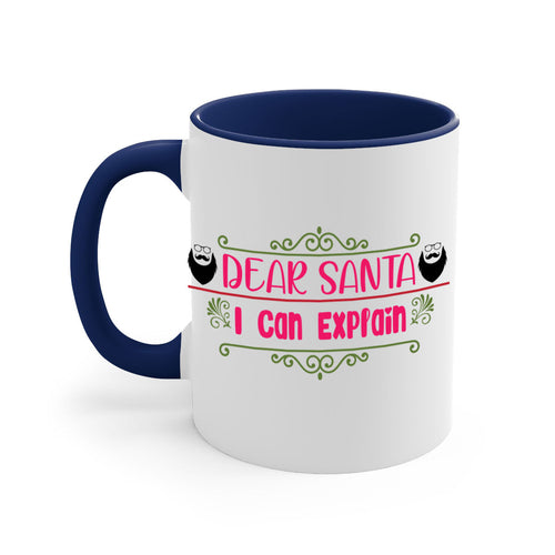 dear santa i can explain style christmas-Mug / Coffee Cup