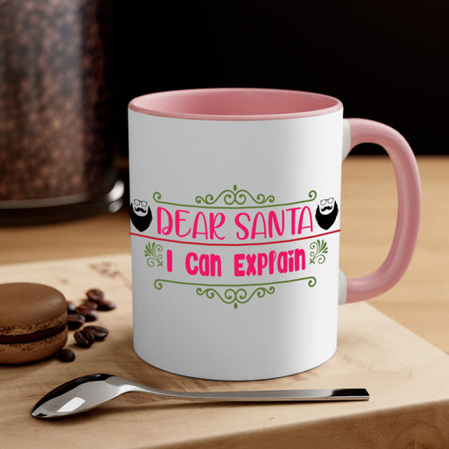 dear santa i can explain style christmas-Mug / Coffee Cup