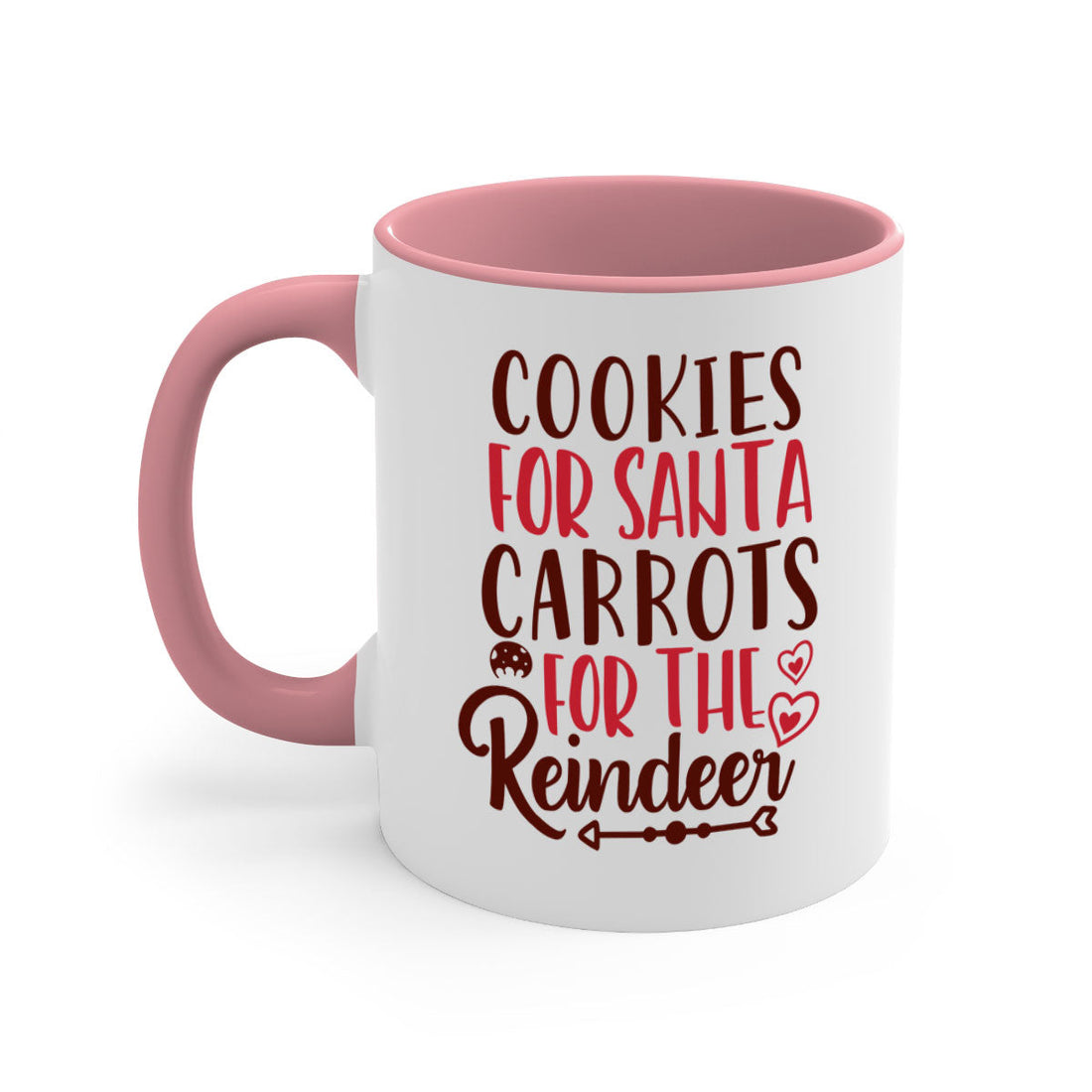 cookies for santa carrots for the reindeer christmas-Mug