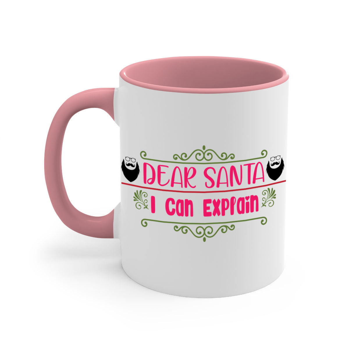 dear santa i can explain style christmas-Mug / Coffee Cup